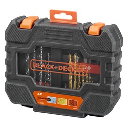 Black and Decker - Set 31 pezzi per forare ed avvitare - A7233