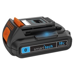 Black and Decker - Batteria smart tech al Litio 18V  15Ah - BL1518ST