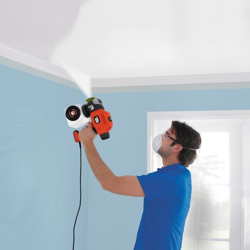 Black and Decker - IT 2 Speed Heavy Duty Paint Sprayer with Quick Clean - BDPS600K