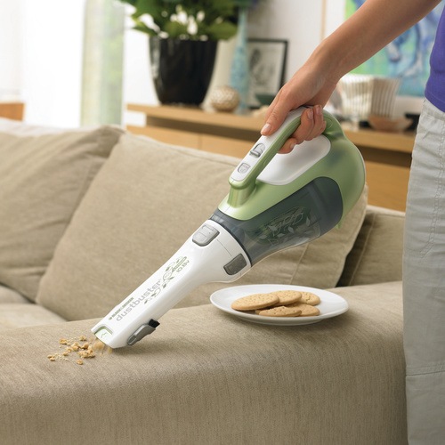 Black and Decker - IT 108V LiIon Dustbuster with Cyclonic Action - DV1010EL