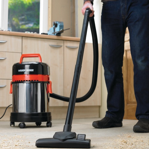 Bidone aspiratutto 1400W solidi e liquidi - WBV1450 | BLACK+DECKER
