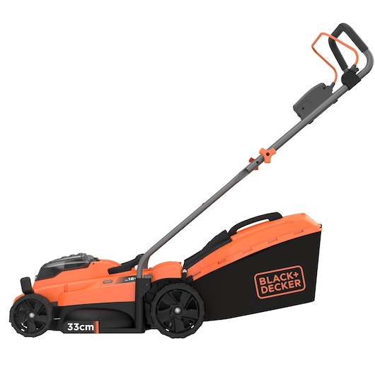 Rasaerba a batteria 18V con 2 batterie 18V 2.5Ah