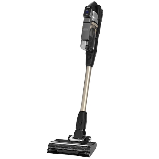 Angled view of the BLACK+DECKER® POWERSERIES™ PREMIER™ 18V Cordless Stick Vacuum.
