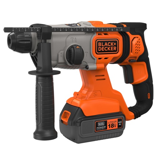 Tassellatore SDS+ con batteria 18V 4.0Ah