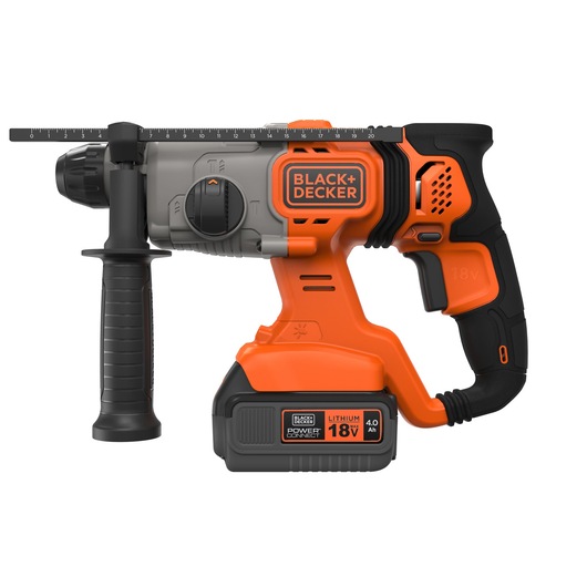 Tassellatore SDS+ con batteria 18V 4.0Ah