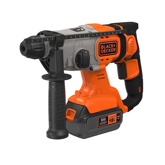 Tassellatore SDS+ con batteria 18V 4.0Ah