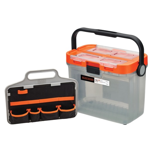 Trapano avvitatore a percussione da 18 V, 2 batterie da 1,5 Ah, caricabatterie da 400 mA e 78 accessori con scatola piatta