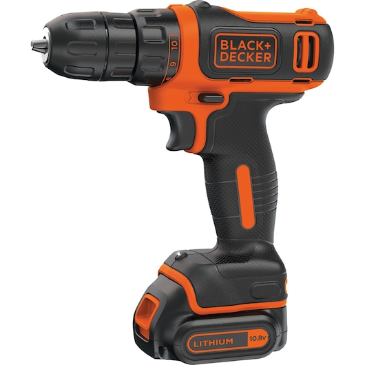 Trapano/Avvitatore 10.8V Litio con doppia batteria in valigetta
