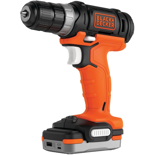 Trapano avvitatore a batteria con ricarica USB 12V (batteria non inclusa)