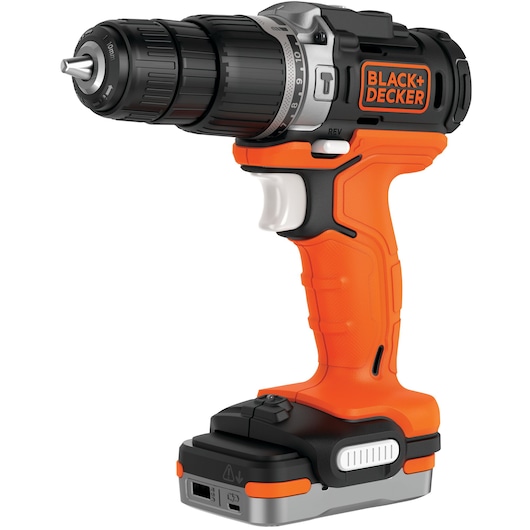 Trapano avvitatore 12V a percussione a 2 velocità meccaniche