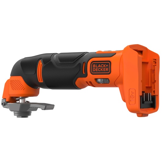 Utensile Oscillante Multifunzione 18V con 18 accessori - unità senza batteria e caricabatterie
