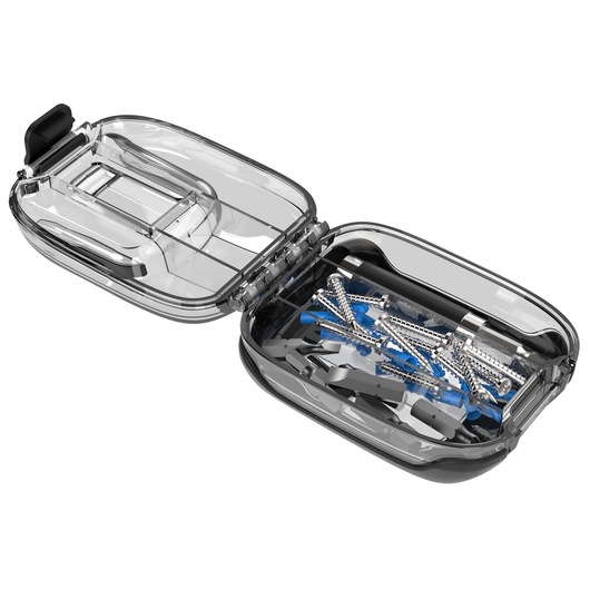 Svitavvita 3.6V Litio con base portainserti e torcia integrata