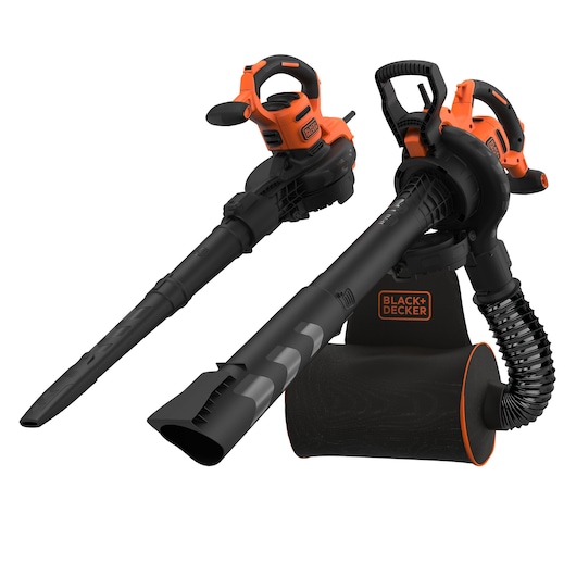 Soffiatore/Aspiratore/Trituratore a filo con ZAINO 3000 W