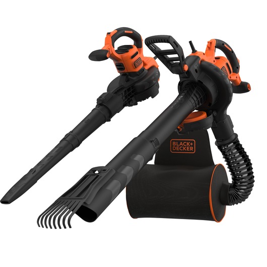 Soffiatore/Aspiratore/Trituratore a filo con ZAINO e RASCHIETTO per i detriti più ostinati 3000 W