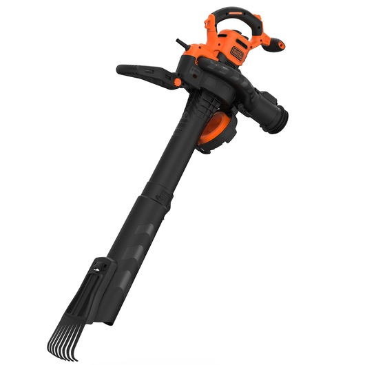 Soffiatore/Aspiratore/Trituratore a filo con ZAINO e RASCHIETTO per i detriti più ostinati 3000 W