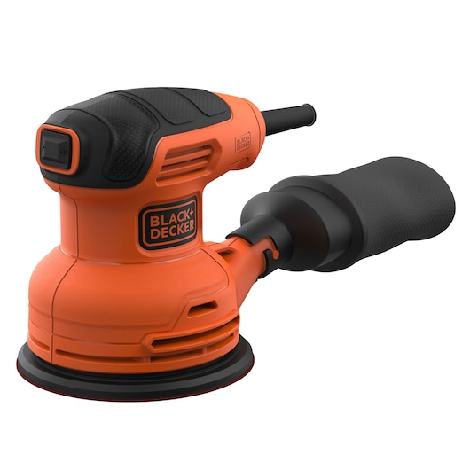 Levigatrice elettrica (200W) multifunzione 4 in 1 con 2 basi orbitali, accessorio per levigatura a dito e fogli abrasivi