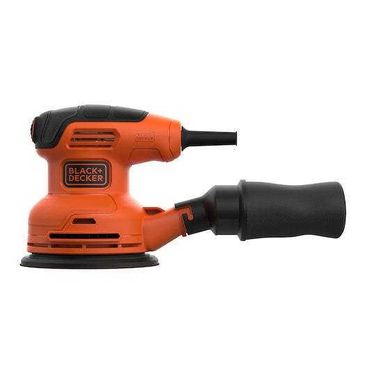 Levigatrice elettrica (200W) multifunzione 4 in 1 con 2 basi orbitali, accessorio per levigatura a dito e fogli abrasivi
