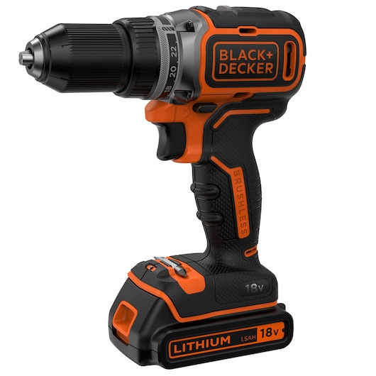 Trapano/Avvitatore Brushless 18V Litio in valigetta con doppia batteria