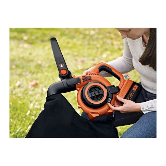 Soffiatore/Aspiratore/Trituratore 36V Litio 2.0Ah